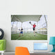 Paddle tennis shot Wall Mural