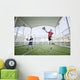 Paddle tennis shot Wall Mural