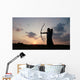 Archery Silhouette Sunset Wall Mural