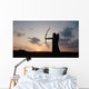 Archery Silhouette Sunset Wall Mural