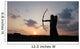Archery Silhouette Sunset Wall Mural