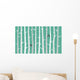 Vector Birch or Aspen Trees with Snow and Love Birds  Wall Mural