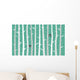 Vector Birch or Aspen Trees with Snow and Love Birds  Wall Mural