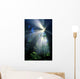 Sunlight Filtering Through Dense Forest Foliage Wall Mural
