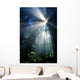 Sunlight Filtering Through Dense Forest Foliage Wall Mural