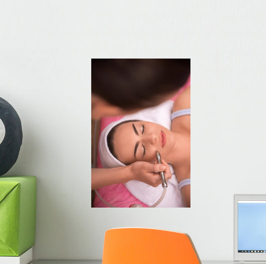 Portrait of a young woman Wall Mural