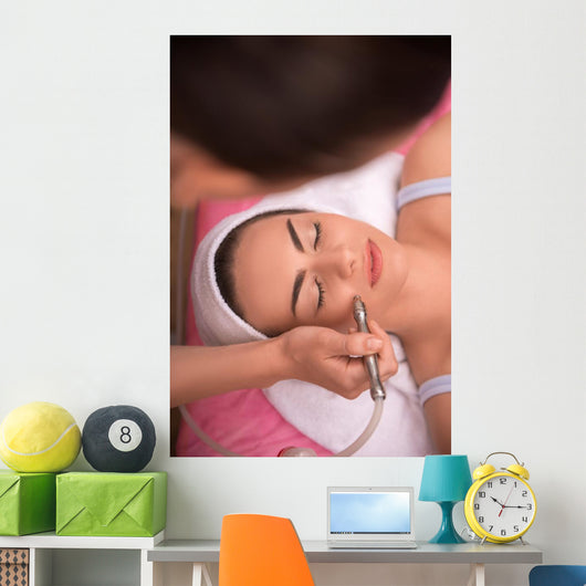 Portrait of a young woman Wall Mural