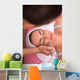 Portrait of a young woman Wall Mural