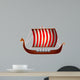 Viking ship Wall Mural