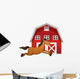 Horse and Barn Wall Decal