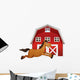 Horse and Barn Wall Decal