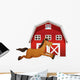 Horse and Barn Wall Decal