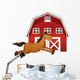 Horse and Barn Wall Decal