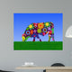 Psychedelic Cow Wall Decal