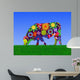 Psychedelic Cow Wall Decal