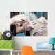 hair coloring in the salon Wall Mural