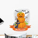 Halloween Greeting Card Wall Decal