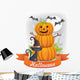 Halloween Greeting Card Wall Decal