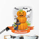 Halloween Greeting Card Wall Decal