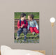 Two Young Friends Wall Decal