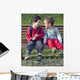 Two Young Friends Wall Decal