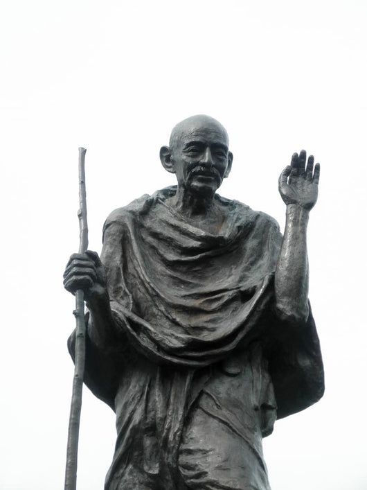 Statue Of Ghandi Wall Decal