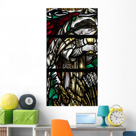 Angel Holding Cup Wall Decal