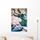 Happy Female Doctor with Wall Decal