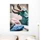Happy Female Doctor with Wall Decal