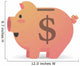 Piggy bank currency Wall Decal