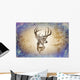 antique stag art drawing handmade nature Wall Mural