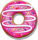 Pink Sprinkled Doughnut Wall Decal