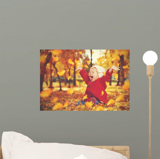 Happy Little Child Baby Wall Decal