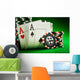 Chips and Two Aces Wall Decal