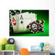 Chips and Two Aces Wall Decal