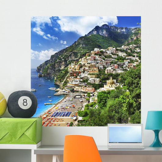 Breathtaking Views Amalfi Coast Wall Decal