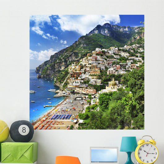 Breathtaking Views Amalfi Coast Wall Decal