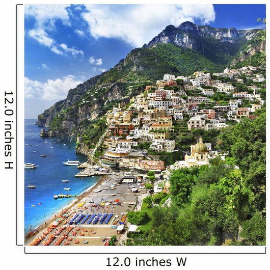 Breathtaking Views Amalfi Coast Wall Decal