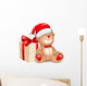 Christmas Bear Toy Wall Decal