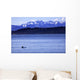 Kayak Puget Sound, Olympic Mountains Edmonds, Washington Wall Mural