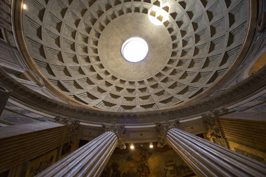 Pantheon Interior In Rome Wall Decal
