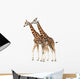 Giraffes White Wall Decal