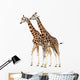 Giraffes White Wall Decal