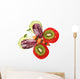 Healthy Edible Butterfly Wall Decal