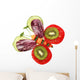 Healthy Edible Butterfly Wall Decal