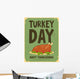 Thanksgiving Day Wall Mural