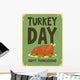 Thanksgiving Day Wall Mural