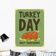Thanksgiving Day Wall Mural