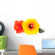 Hawaiian Hibiscus Flowers Wall Decal