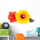 Hawaiian Hibiscus Flowers Wall Decal